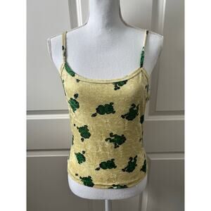 Vintage 90's Ever Blue USA Frog Tank Top